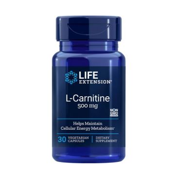 LIFE EXTENSION L-CARNITINE 500mg 30 ΚΑΨΟΥΛΕΣ 