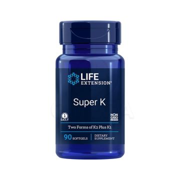 Life Extension Super K with Advanced K2 Complex 90Softgels