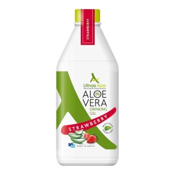 LITINAS ALOE VERA ΠΟΣΙΜΟ GEL ALOE ΓΕΥΣΗ ΦΡΑΟΥΛΑ 1000ml