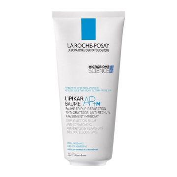 La Roche-Posay Lipikar Baume AP+M Μαλακτικό Βάλσαμο με Τριπλή Δράση Ενάντια στο Κνησμό Ιδανικό Ακόμα & για Νεογνά (Eco Pack), 200ml