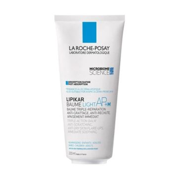 La Roche Posay Lipikar Baume Light AP+M Μαλακτικό Βάλσαμο Προσώπου & Σώματος Κατά Του Κνησμού Eco Tube Οικολογική Συσκευασία 200ml