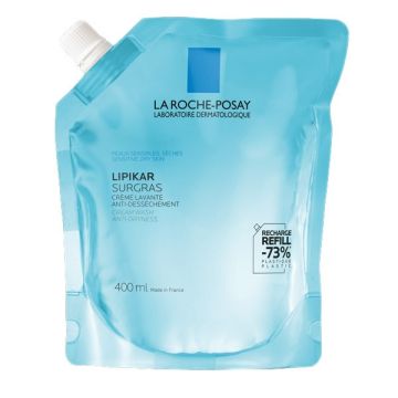 La Roche Posay Lipikar Surgras Καθαρισμός Σώματος για το Ξηρό Δέρμα Refill 400ml