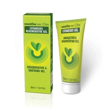 PharmaQ Mastiha Var. Chia Cutaneous Regenerative & Soothing Gel για Ουλές & Εγκαύματα 30ml