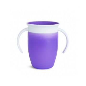 Munchkin Miracle 360 Trainer Cup 6m+ 207 ml Mωβ Χρώμα