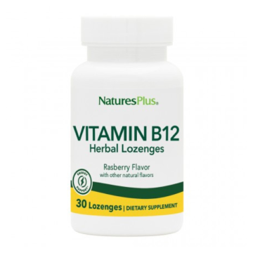 Natures Plus Vitamin B12 1000mcg 30logenzes
