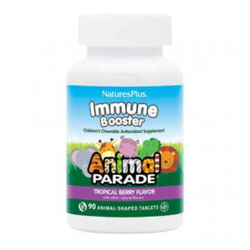Natures Plus Animal Parade Kids Immune Booster 90chew.tabs
