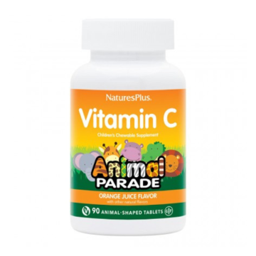 Natures Plus Animal Parade Vitamin C 90chew.tabs