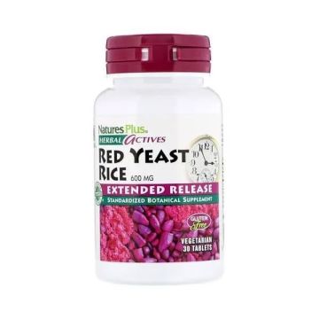Natures Plus Red Yeast Rice 600mg 30tabs