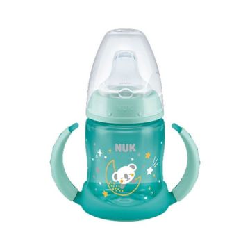 Nuk First Choice Μπιμπερό Εκπαίδευσης Night Ρύγχος Σιλικόνης 6-18m 150ml Πράσινο