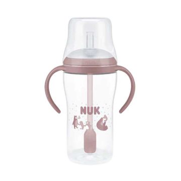 NUK Perfect Match Εκπαιδευτικό Ποτήρι Κοάλα με Καλαμάκι Σιλικόνης 8m+ 260ml