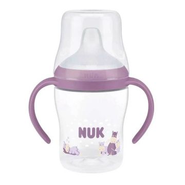 Nuk Perfect Match Εκπαιδευτικό Μπιμπερό με Ρύγχος Ιπποπόταμος 6+ Μηνών 150ml
