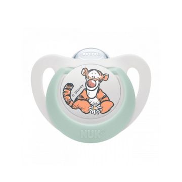 Nuk Star Ορθοδοντική Πιπίλα Σιλικόνης 6-18 Μηνών Disney