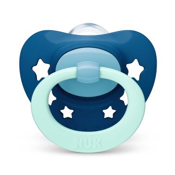 Nuk Signature Πιπίλα Σιλικόνης 18-36m 1τμχ