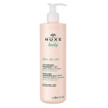 Nuxe Body Reve de The Revitalising Moisturising Milk 24H Ενυδατικό Γαλάκτωμα Σώματος με Πράσινο Τσάι 400ml