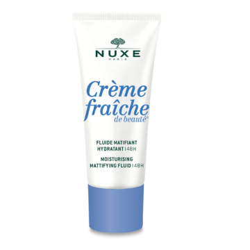 Nuxe Creme Fraiche de Beaute Moisturising Mattifying Fluid 48ωρη Ενυδατική Κρέμα Προσώπου Ελαφριάς Υφής με Ματ Αποτελέσματα 50ml