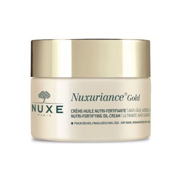 Nuxe Nuxuriance Gold Τhe Fortifying Oil-Cream Αντιγηραντική Κρέμα Ημέρας για Θρέψη & Ενυδάτωση 50ml