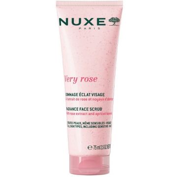 Nuxe Very Rose Radiance Face Scrub Απολεπιστικό Προσώπου 75ml