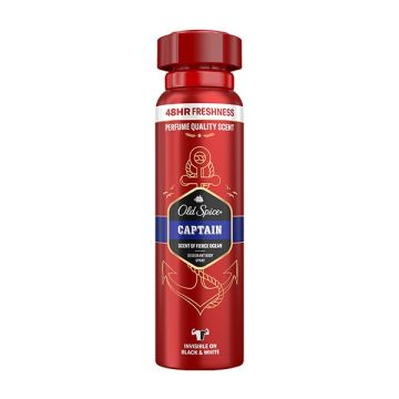 OLD SPICE CAPTAIN DEODORANT BODY SPRAY 150ml