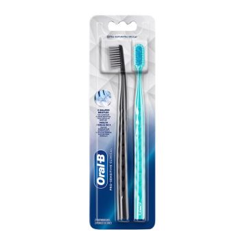 Oral-B Pro-Sensitive Clinical Χειροκίνητη Οδοντόβουρτσα Πολύ Μαλακή 2 τμχ