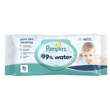 Pampers 99% Water Baby Wipes 60 τμχ