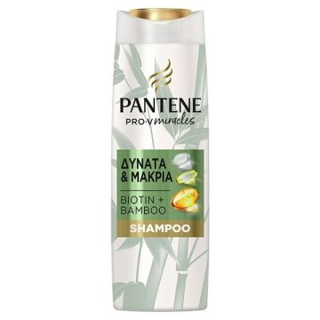 Pantene Pro-V Miracles Biotin & Bamboo Σαμπουάν για Δυνατά & Μακριά Μαλλιά 300ml