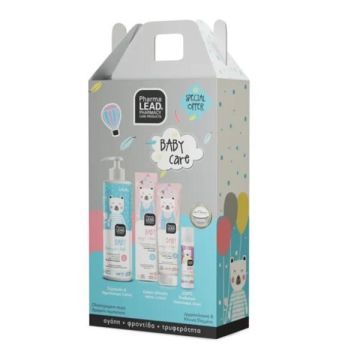 Pharmalead Promo Pack Baby Care με Shampoo & Bath 500ml + Baby Nappy Cream 150ml + Baby Milk Cream 20ml