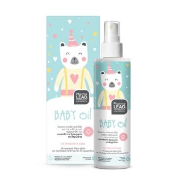 Pharmalead Baby Oil Φυσικό Βρεφικό Ενυδατικό Λάδι για την Ευαίσθητη Επιδερμίδα 125ml