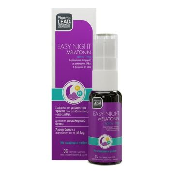 Pharmalead Easy Night Melatonin Spray Μελατονίνη με Βιταμίνες B6 & B1 20ml