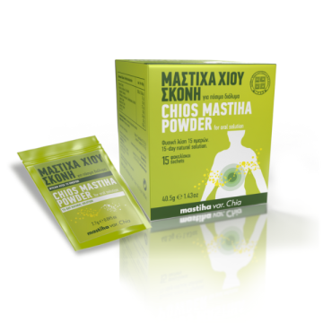 PharmaQ Mastiha Var. Chia Chios Mastiha Powder Μαστίχα Χίου Σκόνη 15x40.5g