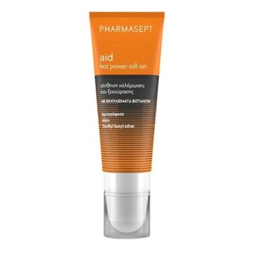 Pharmasept Aid Hot Power Roll-on Gel για Αίσθηση Χαλάρωσης & Ξεκούρασης 100ml