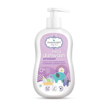 PHARMASEPT MILD DISHWASH ΑΠΑΛΟ ΥΓΡΟ ΑΠΟΡΡΥΠΑΝΤΙΚΟ ΓΙΑ ΜΠΙΜΠΕΡΟ & ΒΡΕΦΙΚΑ ΣΚΕΥΗ 400ml