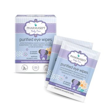 PHARMASEPT BABY CARE PURIFIED EYE WIPES 10TMX