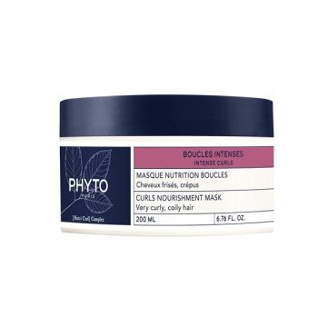 Phyto Boucles Intenses Curls Nourishment Mask Μάσκα Θρέψης Για Μπούκλες 200ml