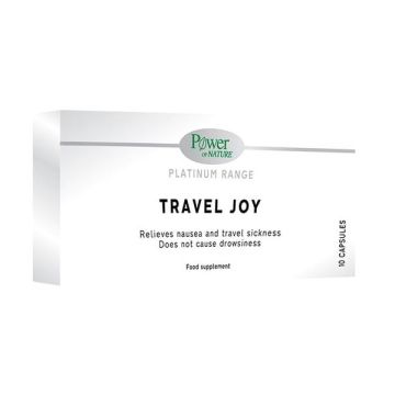 Power Health Traveljoy Συμπλήρωμα Διατροφής για την Ναυτία 10 Κάψουλες