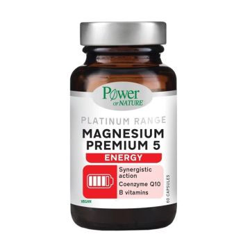 Power Health Platinum Range Magnesium Premium 5 Energy 60caps