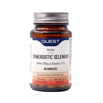 QUEST SYNERGISTIC SELENIUM 200 MG Plus C, E 90 TB