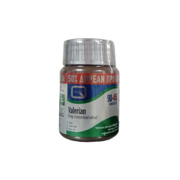 QUEST VITAMINS VALERIAN 83mg Extract 90 ΤΑΜΠΛΕΤΕΣ &  Δώρο 45 ΤΑΜΠΛΕΤΕΣ 