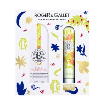 Roger&Gallet Εορταστικό XMAS Set Fleur d'Osmanthus Wellbeing Fragrant Water Άρωμα 30ml + Δώρο Κρέμα Χεριών 30ml
