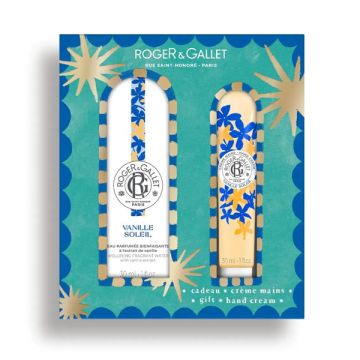 Roger & Gallet Vanille Soleil Wellbeing Fragrant Water Gift Set, Άρωμα 30ml + ΔΩΡΟ Κρέμα Χεριών 30ml