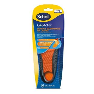 Scholl Gel Activ Πάτοι για Υποδήματα Εργασίας & Προστασία από τις Πιέσεις Large (40-46.5) - 1 ζευγάρι