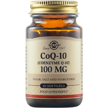 SOLGAR COENZYME Q-10 100MG VEGICAPS 30S