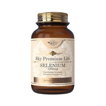 Sky Premium Life Selenium 100mg Συμπλήρωμα Διατροφής 60caps