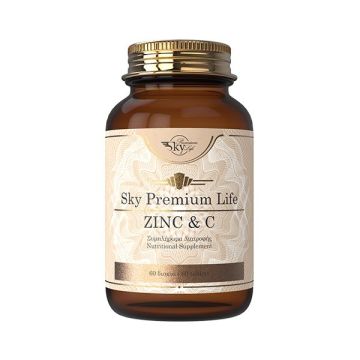 Sky Premium Life  Zinc & Vitamin C   60Tabs