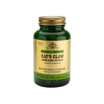 Solgar Cat's Claw Inner Bark Extract SFP 60 φυτικές κάψουλες