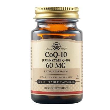 SOLGAR COENZYME Q-10 60MG VEGICAPS 30S