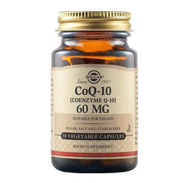 SOLGAR COENZYME Q-10 60MG VEGICAPS 30S