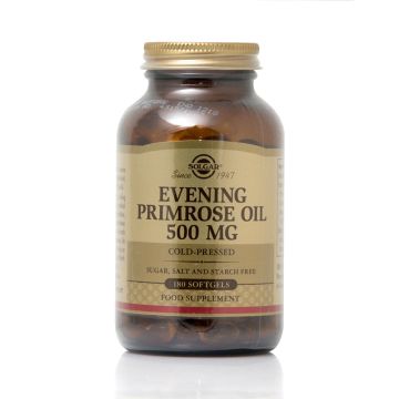 SOLGAR EVENING PRIMROSE OIL 500MG SOFTGELS 180S