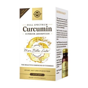 SOLGAR CURCUMIN FULL SPECTRUM SOFTGELS 30s