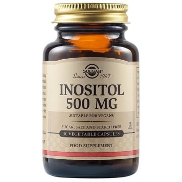 Solgar Inositol 500mg 50 φυτικές κάψουλες