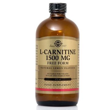 SOLGAR  L-CARNITINE 1500mg liquid 473ml